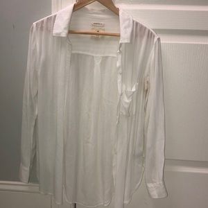 American Eagle White Button up